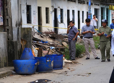 Nghi án giết người vụ một phần thi thể trong thùng rác