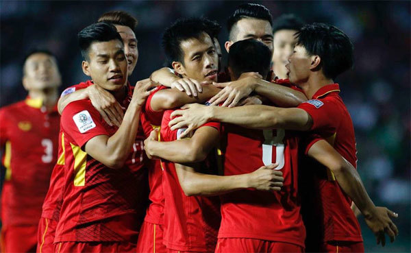 Đội tuyển Việt Nam trở lại vị trí số một ĐNÁ