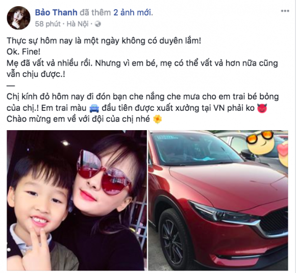 Vừa mua căn hộ bạc tỉ, Bảo Thanh lại tậu tiếp xế hộp sang chảnh