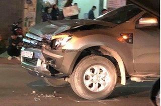 Tạm giữ tài xế xe bán tải tông 4 người tử vong ở Thái Nguyên