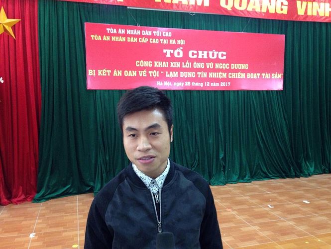 Xin lỗi nam thanh niên Hà Nội bị kết án oan vì chứng cứ giả
