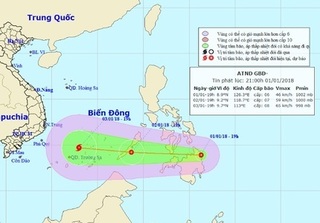 Áp thấp nhiệt đới gần biển Đông, TP. HCM có thể ngập úng