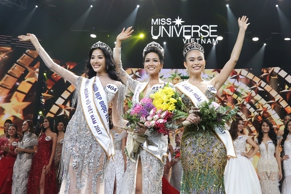 Top 3 Hoa hậu Hoàn vũ Việt Nam 2017