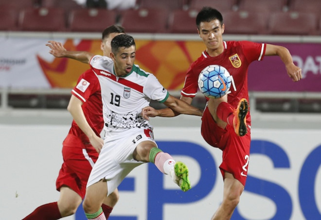 U23 Trung Quốc đứng trước nguy cơ bị loại sớm