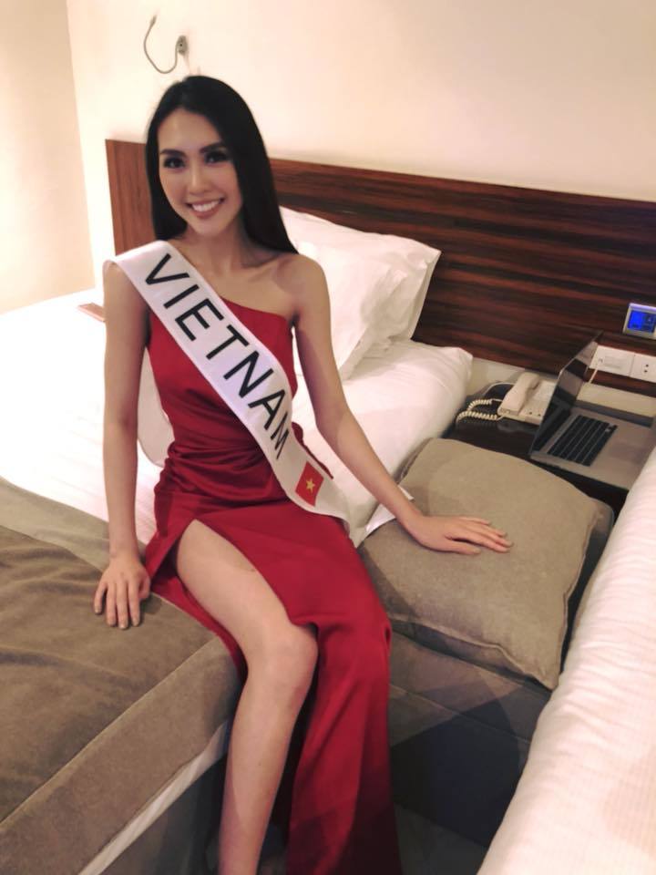 Những hình ảnh đầu tiên của Tường Linh tại cuộc thi Hoa hậu Liên lục địa 2017 6