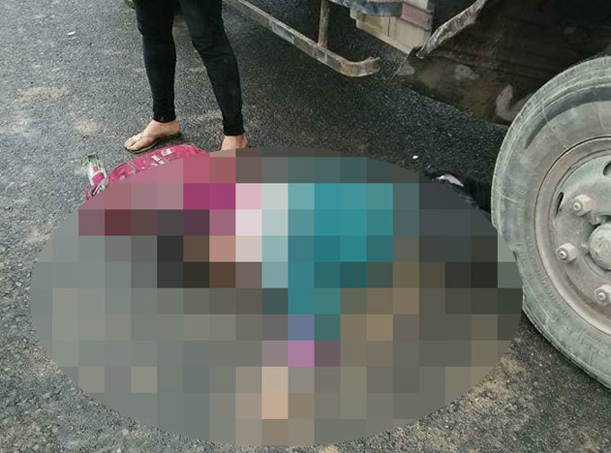 Thái Bình: Tài xế xe tải đi vào đường cấm, gây tai nạn rồi bỏ trốn