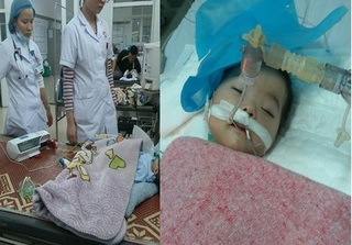 Bé gái 8 tháng tuổi lên cơn co giật nghi bị tiêm nhầm thuốc tại bệnh viện 