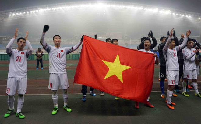 Đội tuyển Việt Nam tăng mạnh trên bảng xếp hạng FIFA