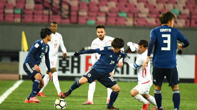 U23 Nhật Bản bước vào trận tứ kết một U23 châu Á gặp U23 U23 Uzbekistan