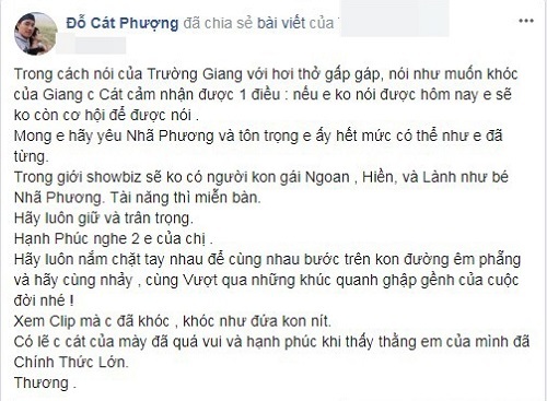 Sao Việt nói gì về việc Trường Giang cầu hôn Nhã Phương trên sóng truyền hình?