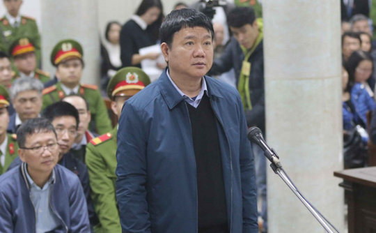 Ông Đinh La Thăng bị tuyên 13 năm tù