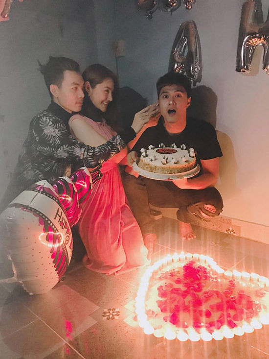 Năm lần 7 lượt chối bỏ nghi vấn tái hợp, Lâm Vinh Hải hạnh phúc đón sinh nhật bên Linh Chi 