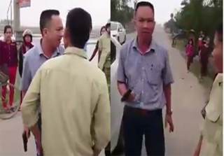 Hà Tĩnh: Sau va chạm giao thông, tài xế rút súng ngắn dọa bắn người