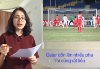 Bà mẹ trẻ xinh đẹp viết nhạc chế kể chi tiết trận bán kết U23 Việt Nam giành thắng lợi