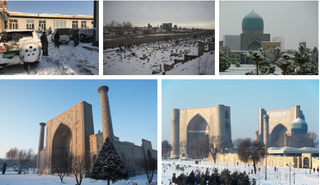 Sống qua những mùa đông âm độ, người Uzbekistan đã quen với cái lạnh khắc nghiệt, mưa tuyết rơi dày