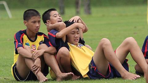 Lộ hình ảnh thời thơ ấu cực đáng yêu của đội trưởng U23 Việt Nam 12