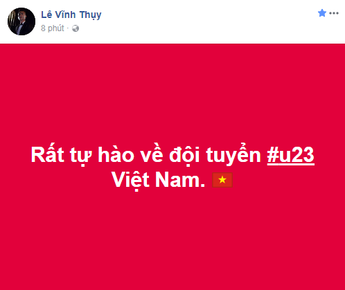 sao việt nói gì về trận chung kết của đội tuyển U23 Việt Nam vĩnh thụy