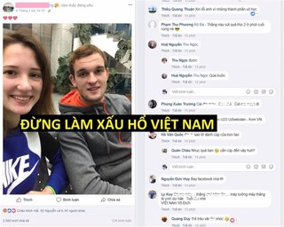 Tấn công Facebook cá nhân cầu thủ Uzbekistan: Đừng làm xấu hổ Việt Nam!