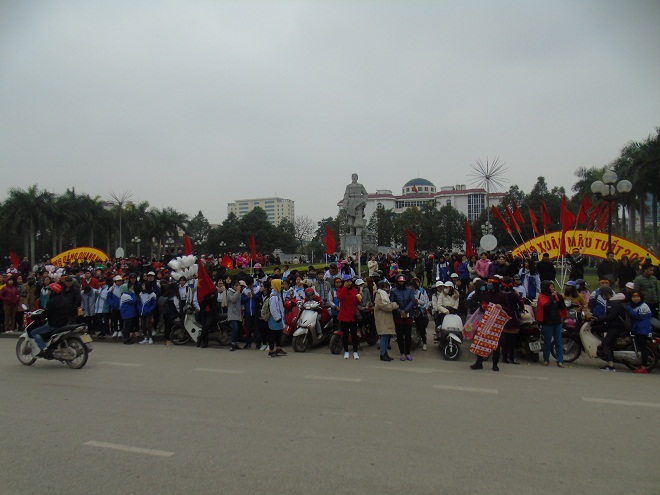 Thanh Hóa: Hàng nghìn người dân chào đón người hùng U23 Việt Nam