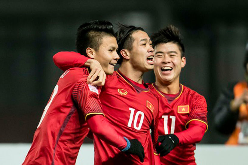 U23 Việt Nam khi giành ngôi Á quân U23 châu Á 2018