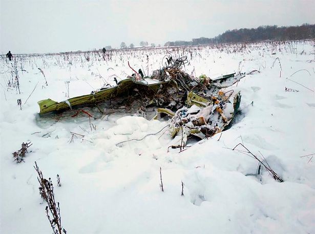rơi máy bay thảm khốc ở Nga