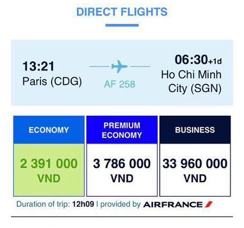 Hành khách Việt tố cáo hãng hàng không Pháp hủy hàng loạt vé giá rẻ