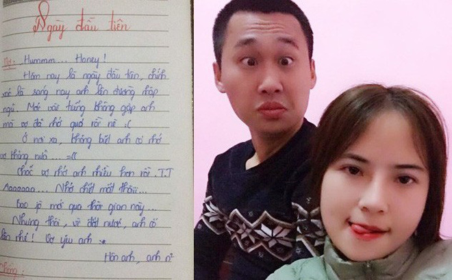 Cuốn nhật ký tình yêu 7 ngày của cặp đôi khiến dân mạng rần rần