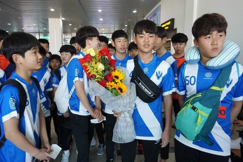 HAGL JMG so tài với tuyển trẻ của Hàn Quốc