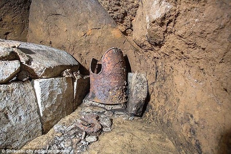 Ngôi mộ 1500 năm tuổi vừa được phát hiện tại Nhật Bản