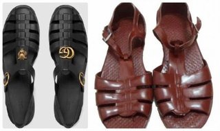  Sandal Gucci có giá 11 triệu đồng giống hệt đôi dép rọ vài chục nghìn của Việt Nam
