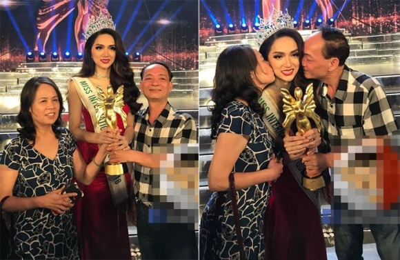 Mẹ Hương Giang nói gì khi con gái đăng quang Hoa hậu chuyển giới Quốc tế 2018