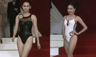 Sau 20 năm, clip trình diễn áo tắm của chung kết Hoa hậu Việt Nam 1998 'gây sốt'