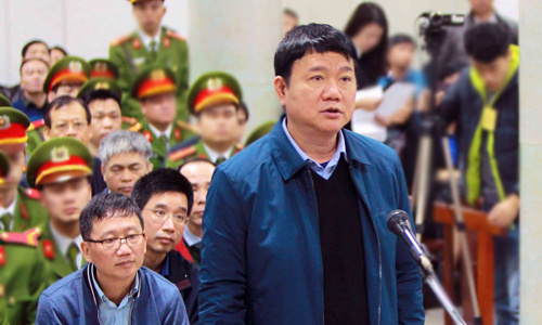 Ông Đinh La Thăng  hầu tòa lần 2 trong vụ gây thất thoát  800 tỷ đồng.