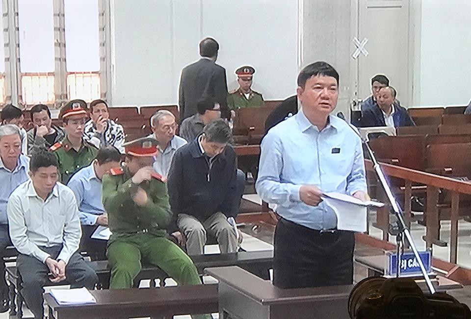 Chủ tọa phiên tòa nói về vụ ông Đinh La Thăng