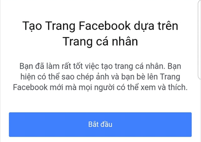 Cư dân mạng Việt Nam ồ ạt đổi Facebook cá nhân sang thành fanpage
