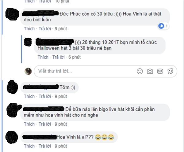 Hoa Vinh, Hoa Vinh hét giá cát-xê