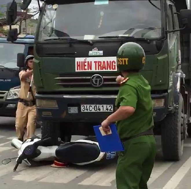 Vụ tài xế cán xe CSGT ở Hải Phòng: Tuần tra xử phạt không đúng tuyến?