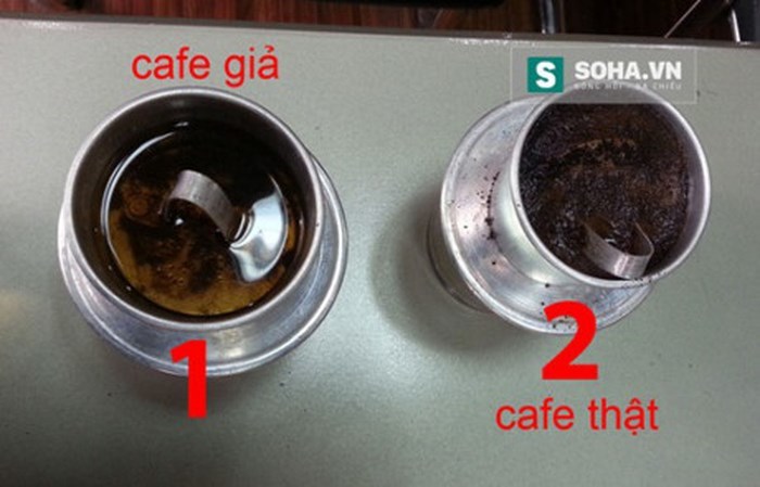 10 cách phân biệt thật giả để không mua phải cà phê nhuộm đen bằng pin