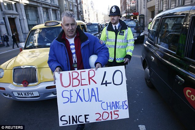 Vạch trần 103 tài xế Uber lạm dụng tình dục các khách hàng nữ