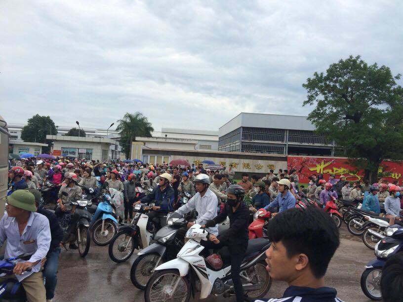 Bắc Giang: Sau đình công, công ty hứa giải quyết dứt điểm vướng mắc cho công nhân