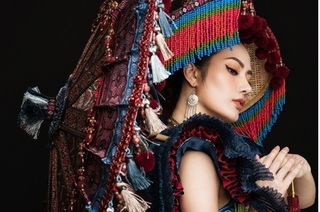 Diệu Linh hoá sơn nữ, mang trang phục dân tộc H'Mông chinh chiến tại Nữ hoàng Du lịch Quốc tế 2018