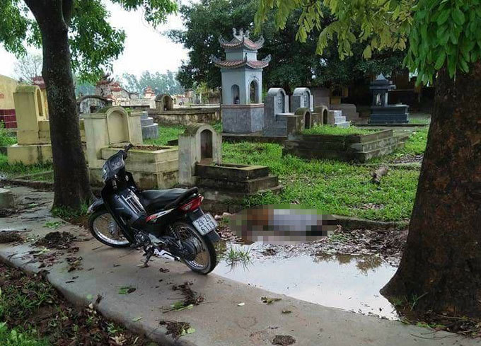 Hà Nam: Xác định nguyên nhân người đàn ông tử vong ở nghĩa trang