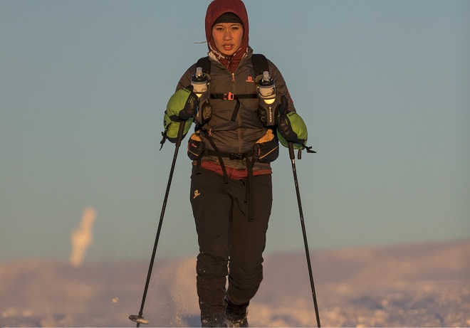 Hành trình vượt qua 224km lạnh tê buốt ở Bắc Cực của cô gái Việt
