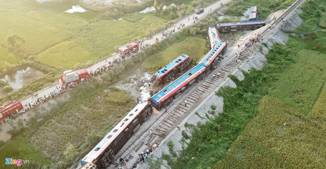Phó Thủ tướng yêu cầu làm rõ nguyên nhân tai nạn tàu hỏa ở Thanh Hóa