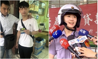 Tên tội phạm ngoan ngoãn cúi đầu nhận tội vì thấy nữ cảnh sát xinh đẹp và muốn được làm quen