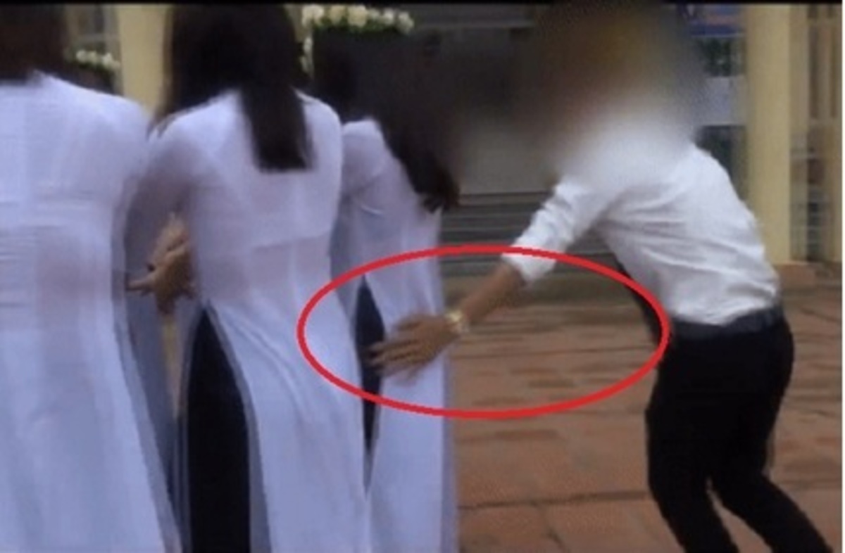 10X Động Chạm Vòng 3 Của Nữ Sinh Trong Clip Kỷ Yếu Lên Tiếng