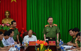 Bộ trưởng Công an: Xử lý nghiêm đối tượng chủ mưu, cầm đầu trong vụ gây rối ở Bình Thuận