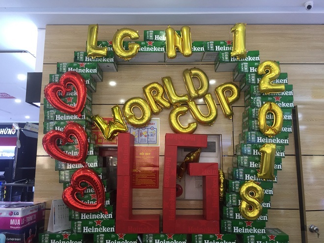 Hà Nội nóng dần trước giờ khai mạc World Cup 2018