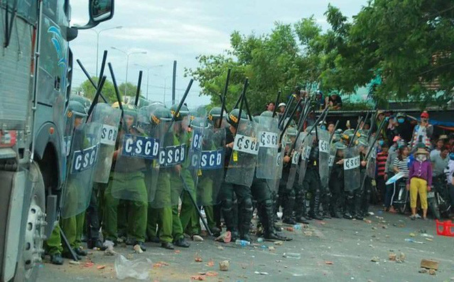 Vụ gây rối ở Bình Thuận: Công an thả 191 người, tạm giữ 17 nghi can