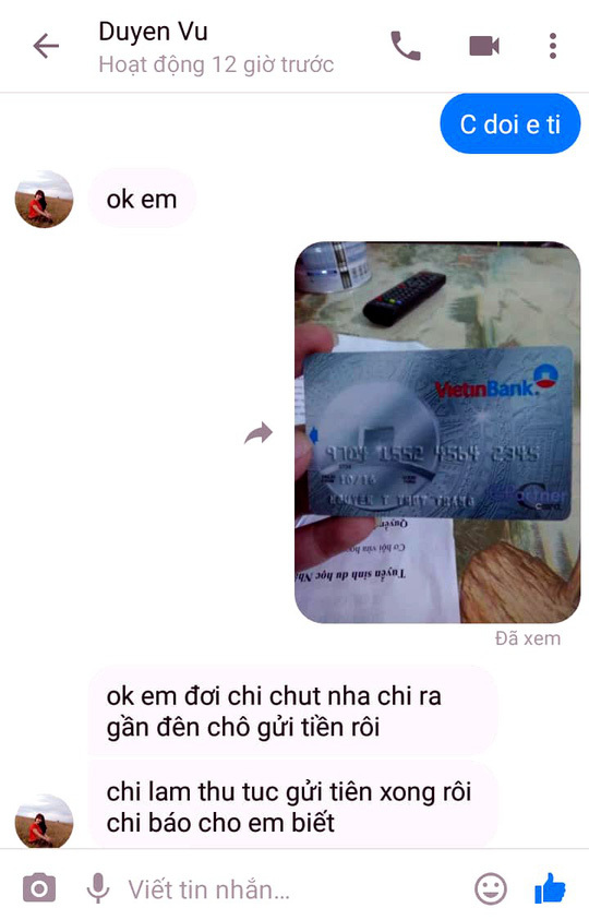 Nói chuyện qua facebook, một phụ nữ bị rút sạch tiền trong ATM